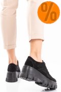 PANTOFI NEGRI PIELE NATURALA INTOARSA 2S77085
