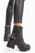 GHETE DAMA PIELE NATURALA NEGRE 7S77765
