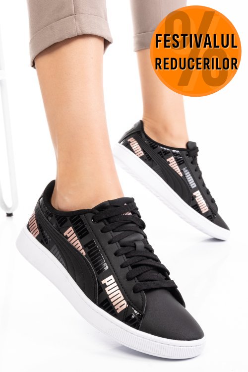 Puma, pantofi sport black vikky v2