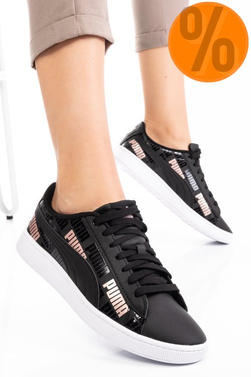 Puma, pantofi sport black vikky v2