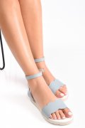 SANDALE BLEU PIELE NATURALA 5S7760