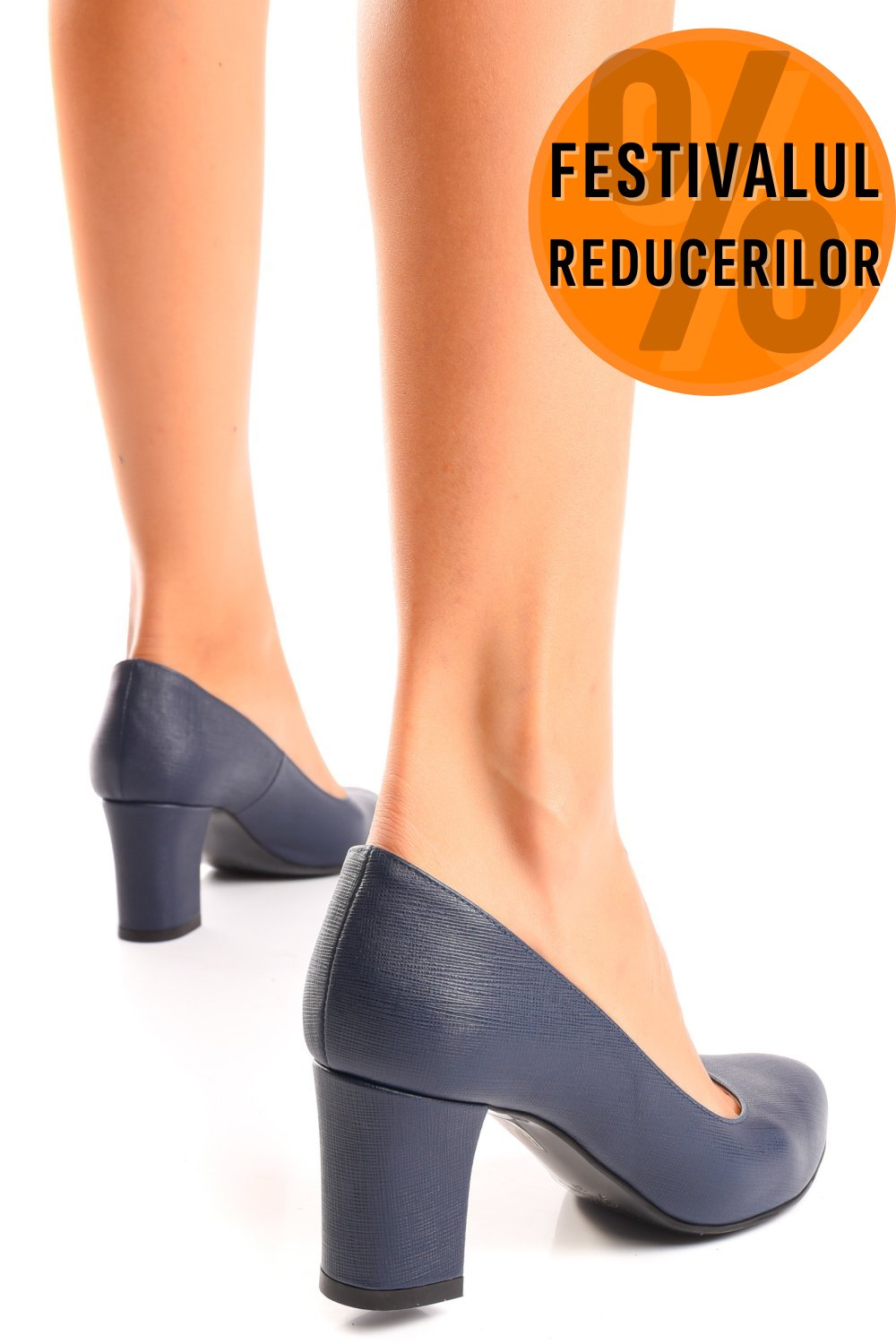 PANTOFI DAMA GUBAN PIELE NATURALA NAVY 3S77292