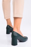 PANTOFI VERZI PIELE NATURALA 1S77510