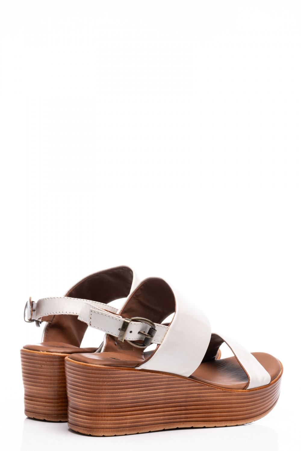 SANDALE ALBE PIELE NATURALA 1S773094