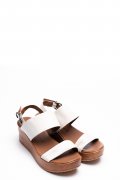 SANDALE ALBE PIELE NATURALA 1S773094