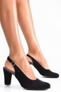 PANTOFI NEGRI PIELE NATURALA INTOARSA 1S77771
