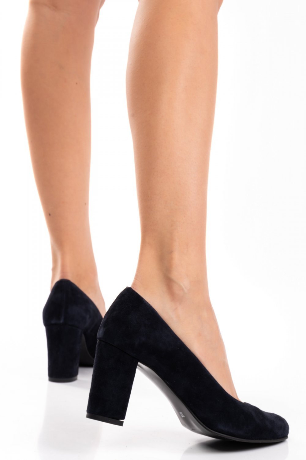 PANTOFI BLEUMARIN PIELE NATURALA INTOARSA LERA