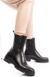 Ghete dama piele naturala negre ws77h54h04