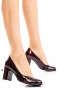 PANTOFI ROSII PIELE NATURALA LACUITA 3S77483