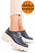 PANTOFI CASUAL FEMEI PIELE NATURALA BLEUMARIN 2S77080