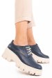 Pantofi casual femei piele naturala bleumarin 2s77080