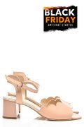 SANDALE NUDE PIELE NATURALA 1S77582
