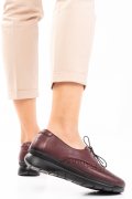 PANTOFI BORDO PIELE NATURALA 3S7701