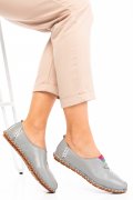 ESPADRILE GRI PIELE NATURALA 7S7701