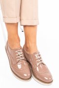 PANTOFI BEJ PIELE NATURALA LACUITA TABITA