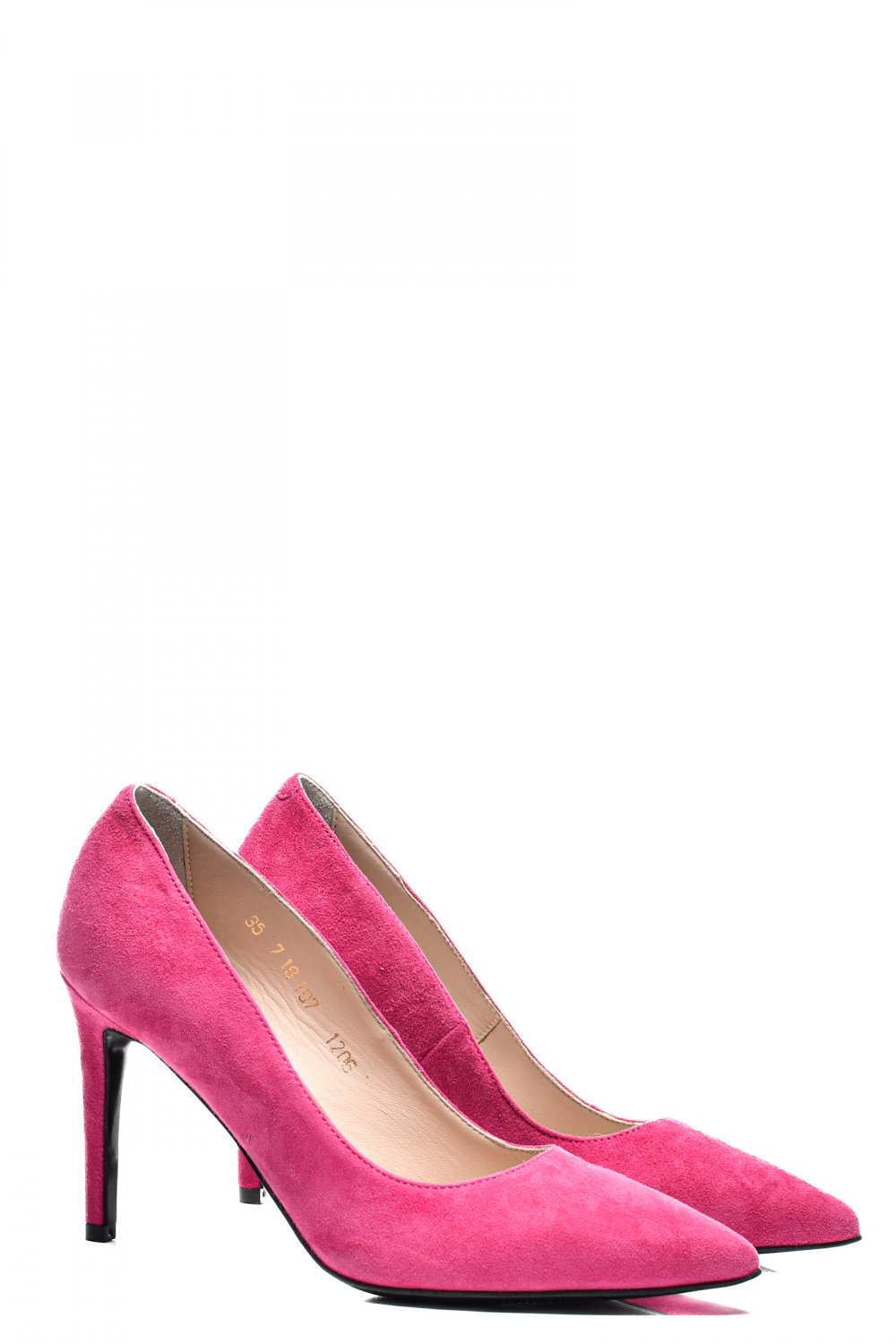PANTOFI FUCHSIA PIELE NATURALA INTOARSA 1S77206