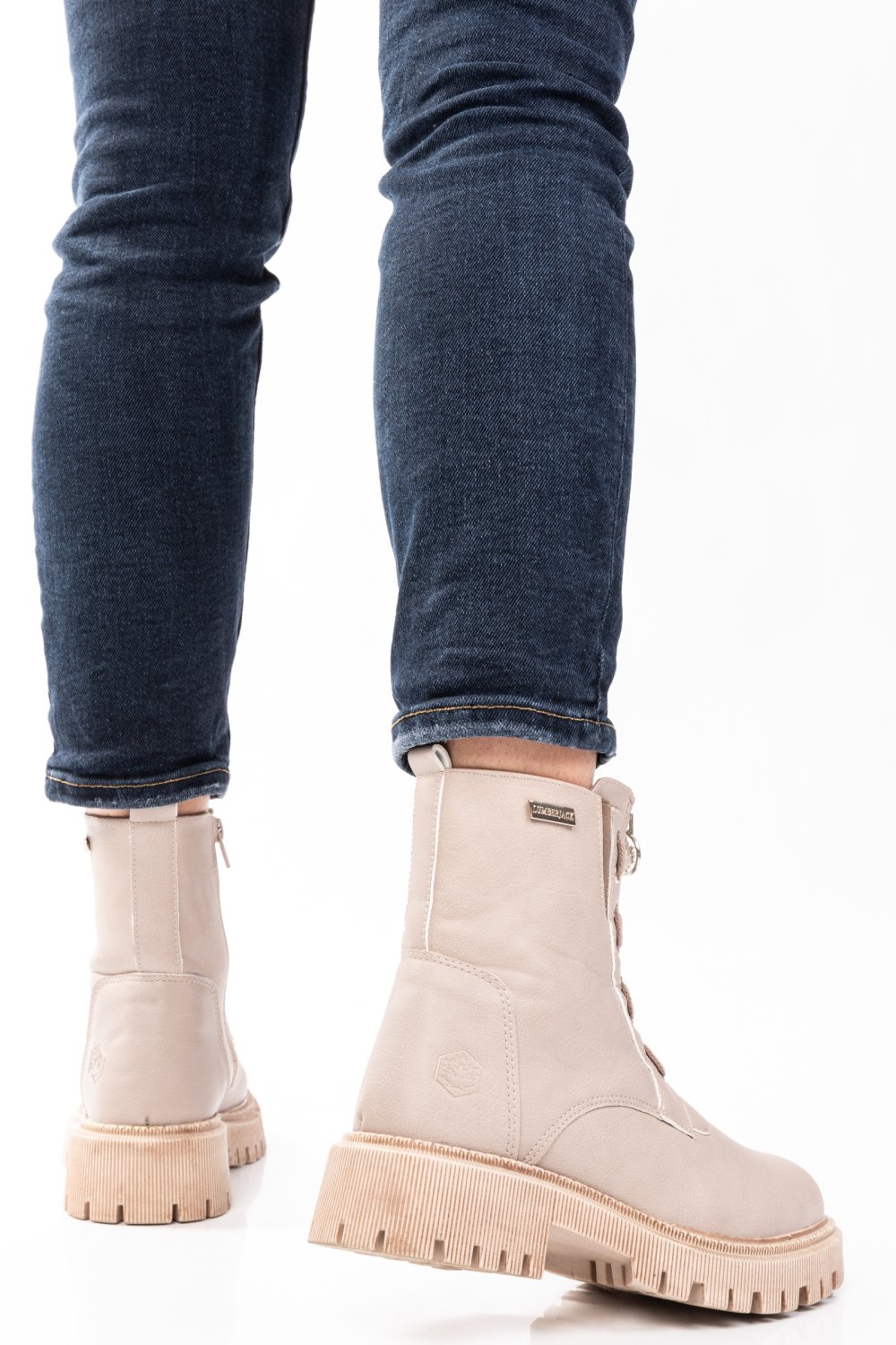 LUMBERJACK, GHETE BEIGE FLETA