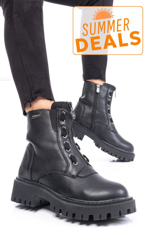 Lumberjack, ghete dama black fleta