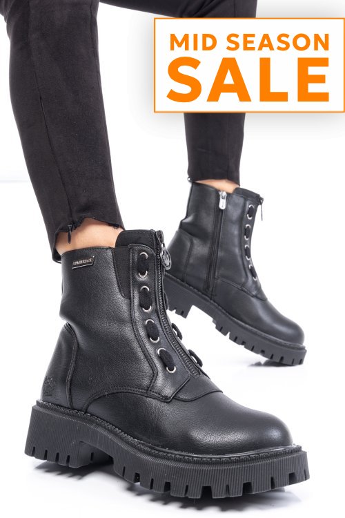 Lumberjack, ghete dama black fleta