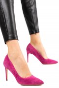 PANTOFI FUCHSIA PIELE NATURALA INTOARSA 1S77206