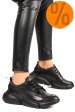 Pantofi sport negri piele naturala 2s7711608np