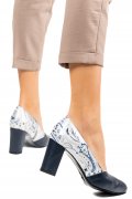 PANTOFI BLEUMARIN BEJ PIELE NATURALA 1SP785