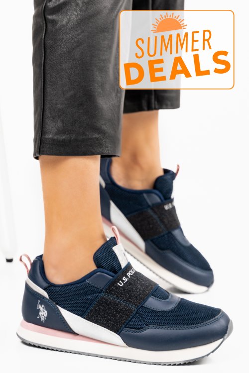 U.s. polo assn, pantofi sport dark navy nobiw003