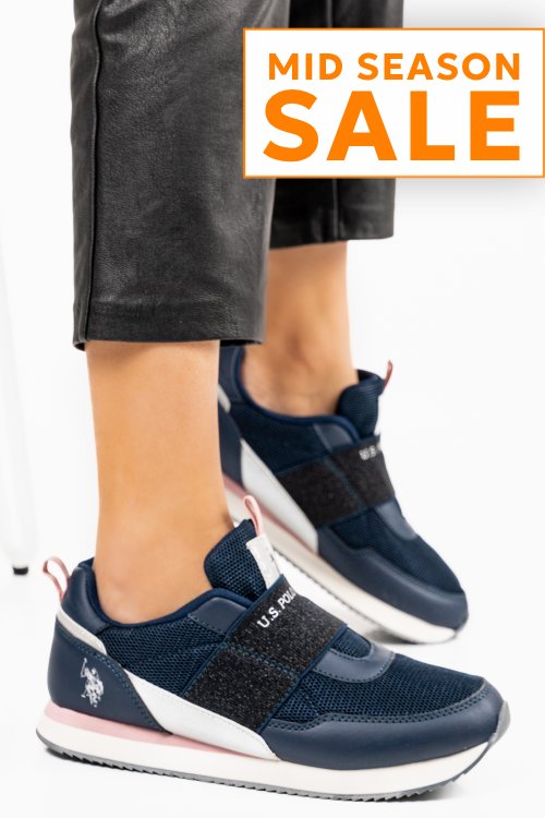 U.s. polo assn, pantofi sport dark navy nobiw003