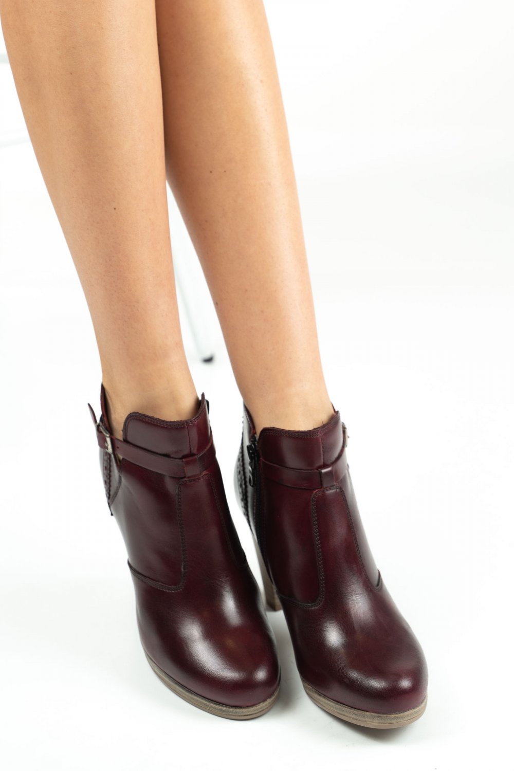 BOTINE BORDO PIELE NATURALA 3S77451