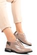 Pantofi taupe piele naturala lacuita 2s7712623npk