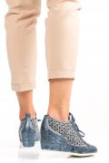 SNEAKERS BLEUMARIN SIDEF PIELE NATURALA QS775902