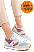 U.S. POLO ASSN, PANTOFI SPORT BLUE PINK NOBIW005