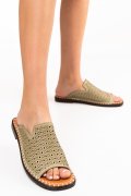 PAPUCI VERZI PIELE NATURALA 0S77301-2