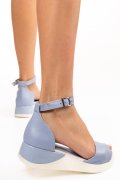 SANDALE BLEU PIELE NATURALA 1S770093