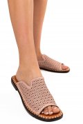 PAPUCI ROZ PIELE NATURALA 0S77301-2