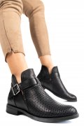 GHETE NEGRE PIELE NATURALA 2S7721817NP