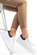 Pantofi sport alb negru piele naturala 2s7701684
