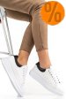 Pantofi sport alb negru piele naturala 2s7701684