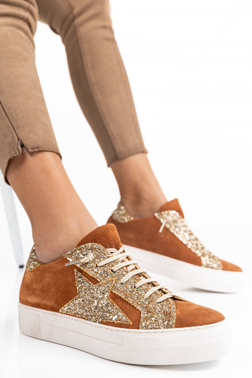 PANTOFI SPORT MARO PIELE NATURALA INTOARSA MS77DE