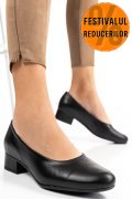 PANTOFI DAMA PIELE NATURALA NEGRI 2S77040