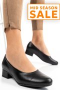 PANTOFI DAMA PIELE NATURALA NEGRI 2S77040