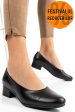 Pantofi dama piele naturala negri 2s77040