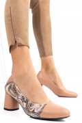 PANTOFI NUDE COLOR PIELE NATURALA 1S77511