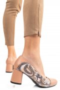 PANTOFI NUDE COLOR PIELE NATURALA 1S77511