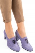 BOTINE DAMA PIELE NATURALA MOV 2S7753