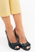 SANDALE DAMA GUBAN PIELE NATURALA VERDE INCHIS 3S77585