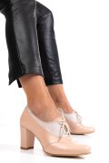 BOTINE DAMA PIELE NATURALA ROZ 2S7753