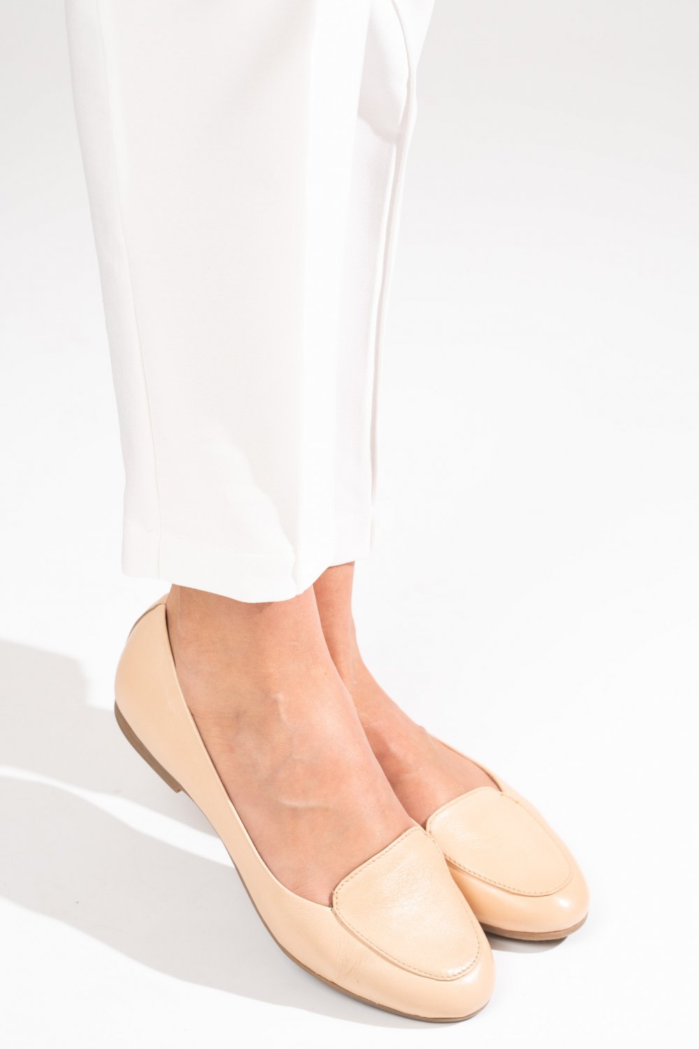 BALERINI BEJ PIELE NATURALA 92D302