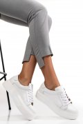 PANTOFI SPORT DAMA PIELE NATURALA ALBI 3S77001
