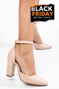 PANTOFI ROZ PIELE NATURALA 1S77955